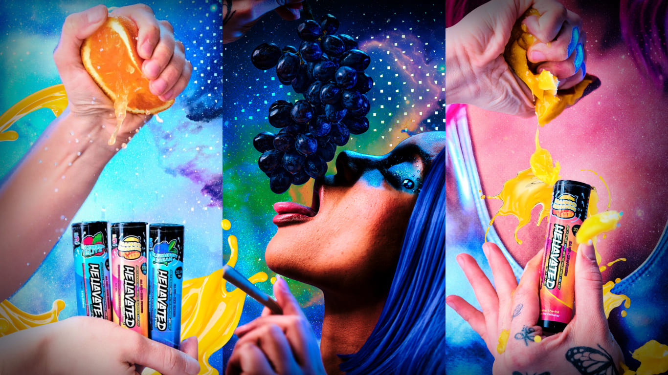 Hellavated Banner SHOP BY FLAVOR